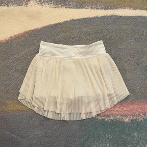 NWOT lululemon just pleat it tennis skirt